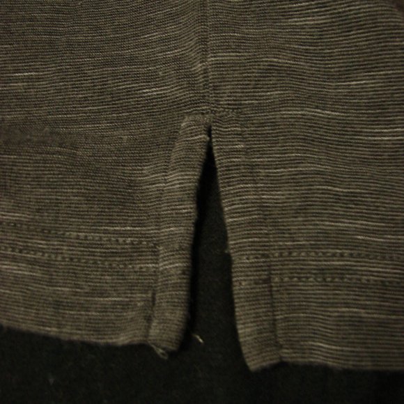 PGA Tour Large Mens Polo Golf Collared Shirt Logo Gray Grey Ash Black Ash - Picture 8 of 16